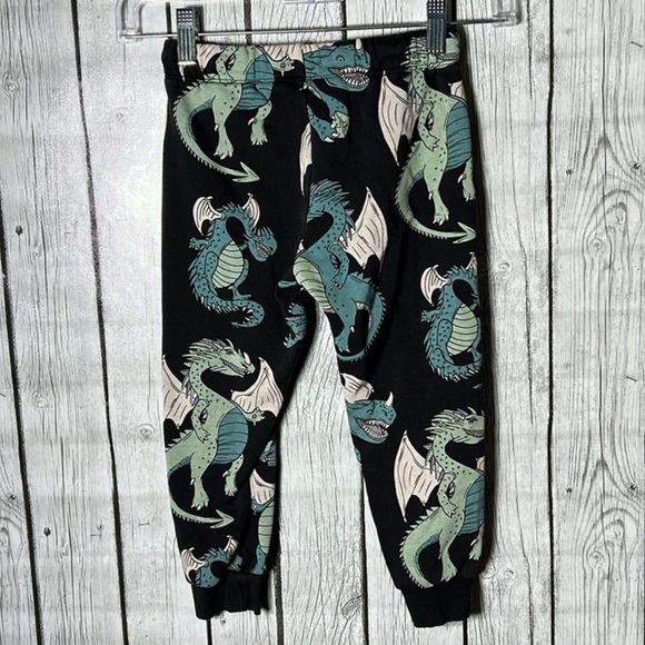 H&M kid’s dragon print sweatshirt & sweatpants set - Picture 3 of 4
